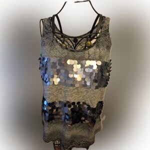 2 for $10!! Express sequined tank top